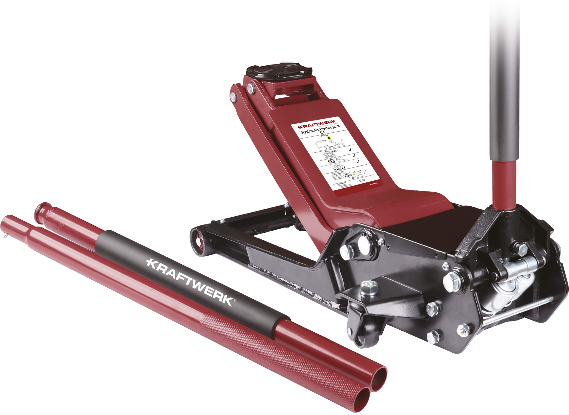 3 t Garagen-Wagenheber extra flach