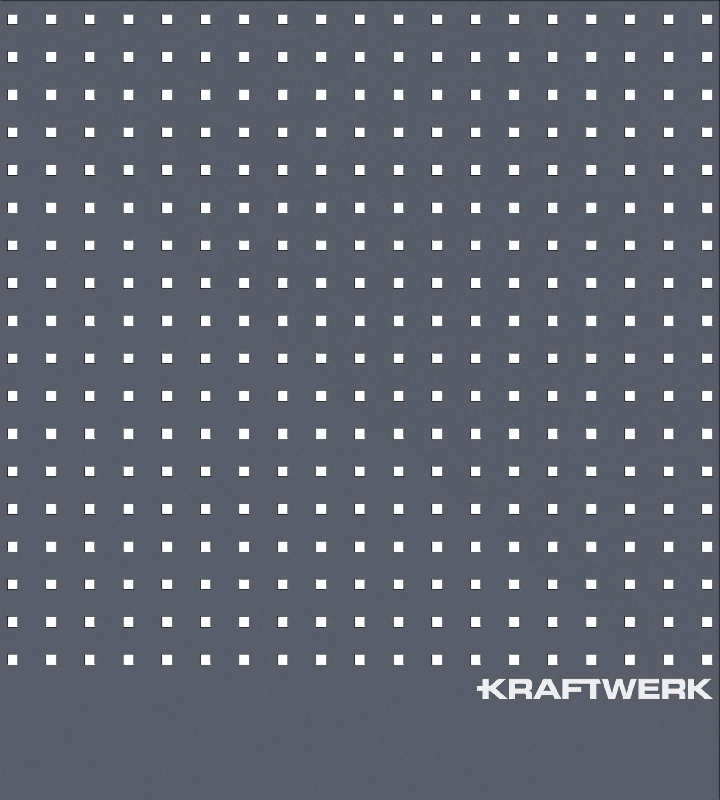 Gelochte Rückwand für Werkstattwagen BT700 800mm