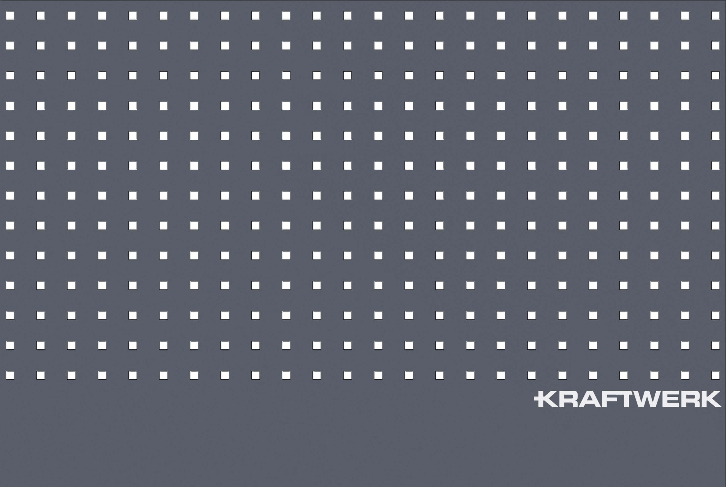 Gelochte Rückwand für Werkstattwagen BT900 600mm