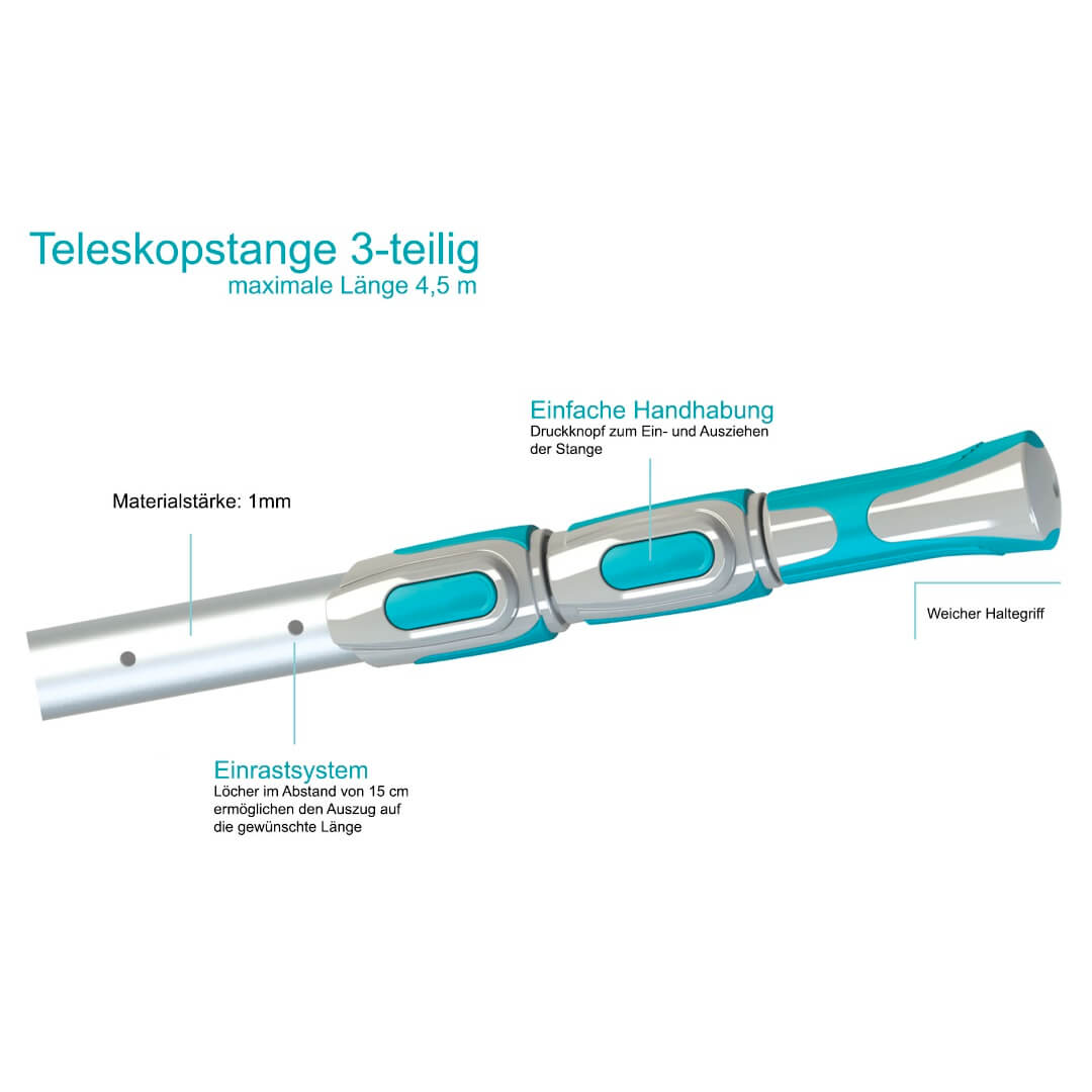 Bayrol Teleskopstange 3-teilig