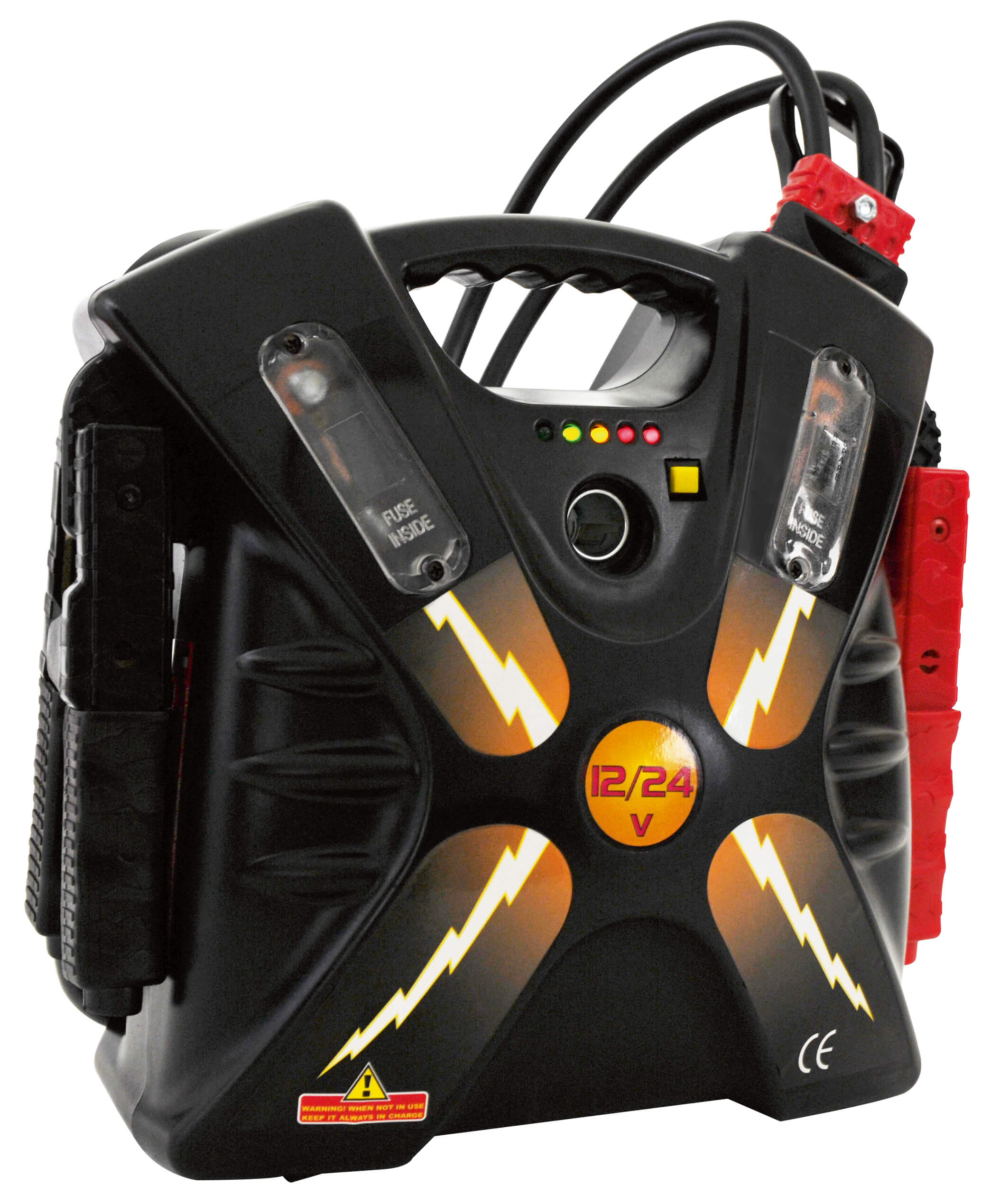 Start-Booster 12-24V 24Ah 1900/5000A