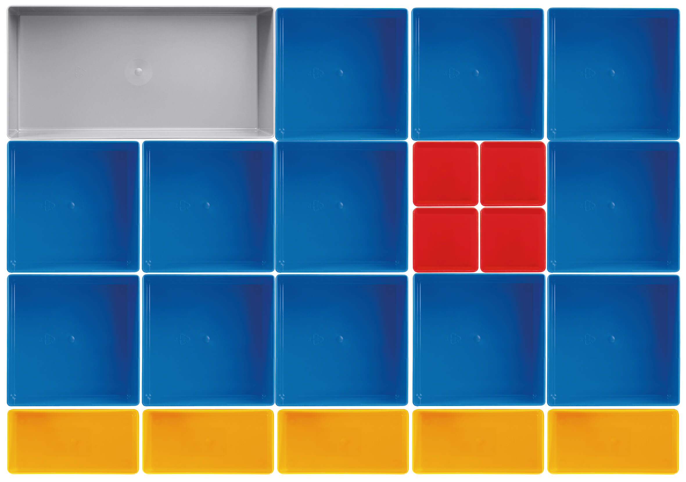 Einsatzboxen-Set, 22-teilig, 45 mm hoch