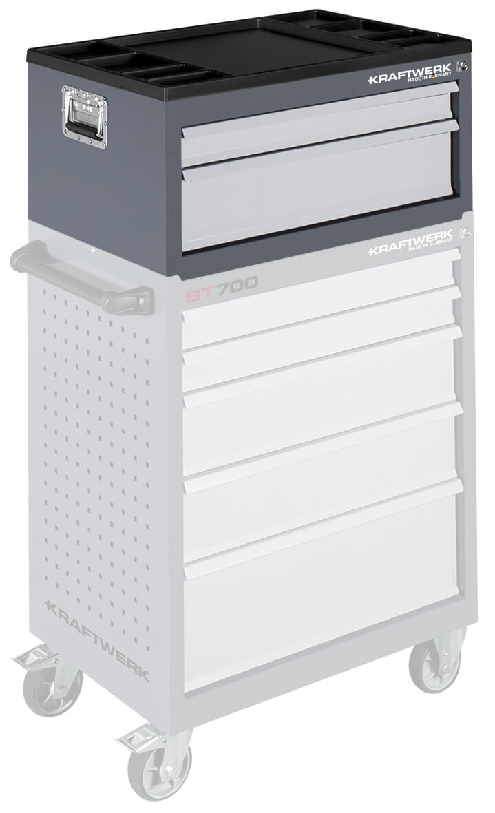Werkzeugtruhe für BT700 40x60, 2 Schubladen, leer