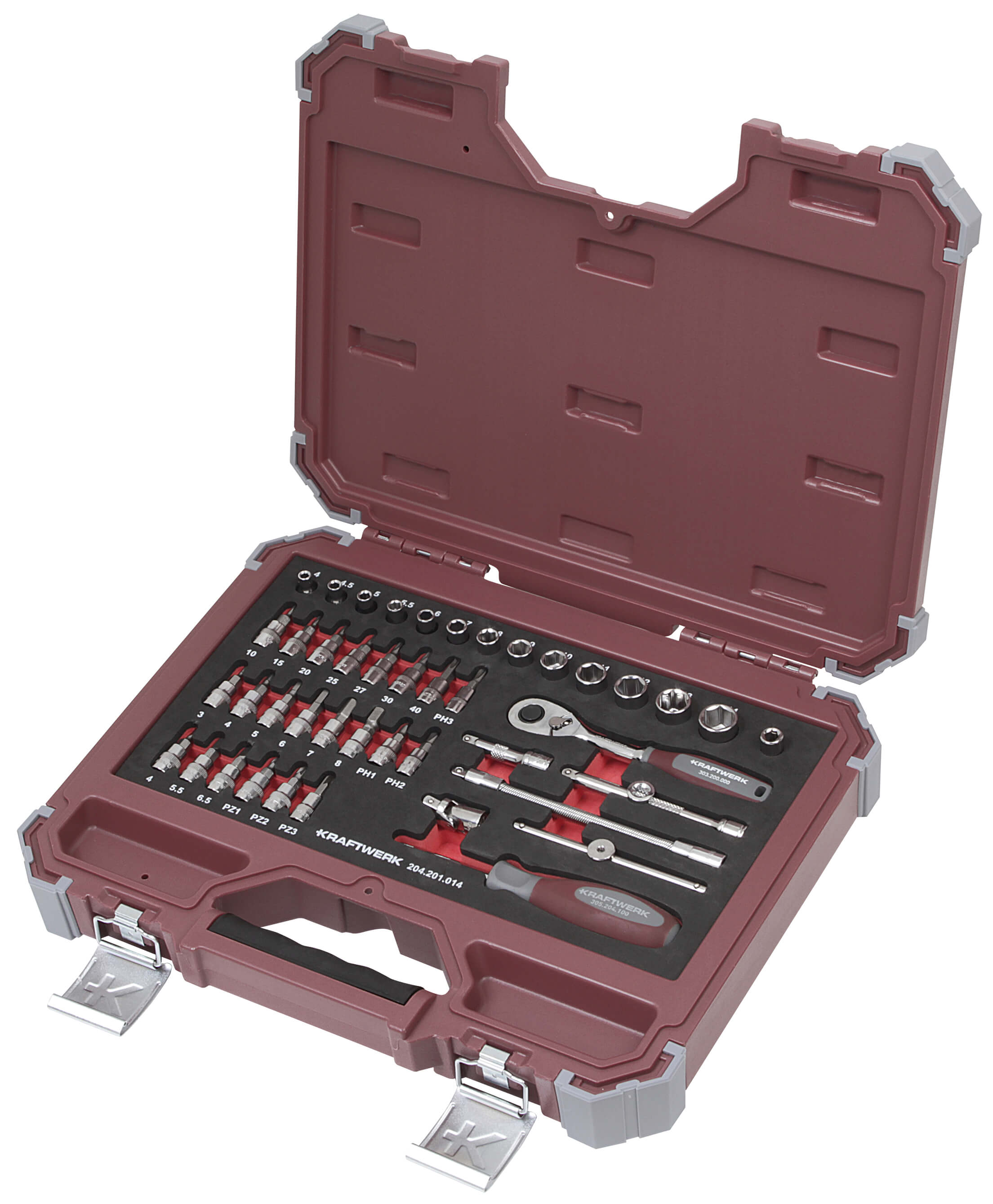 Steckschlüssel-Satz Pro Line ¼“ 44-tlg.