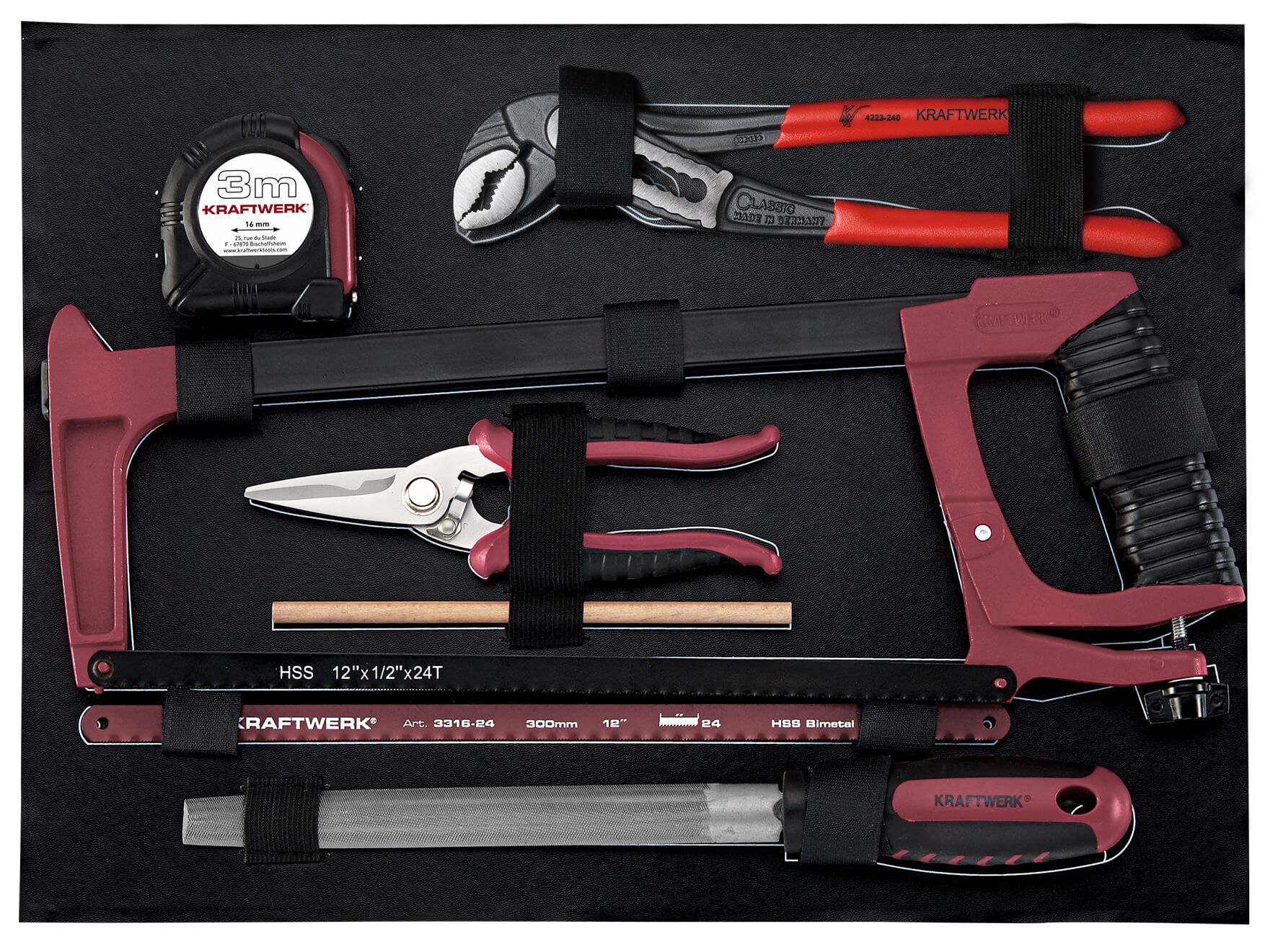 Werkzeugkoffer Pro-Line, PB/HT, 151-tlg.