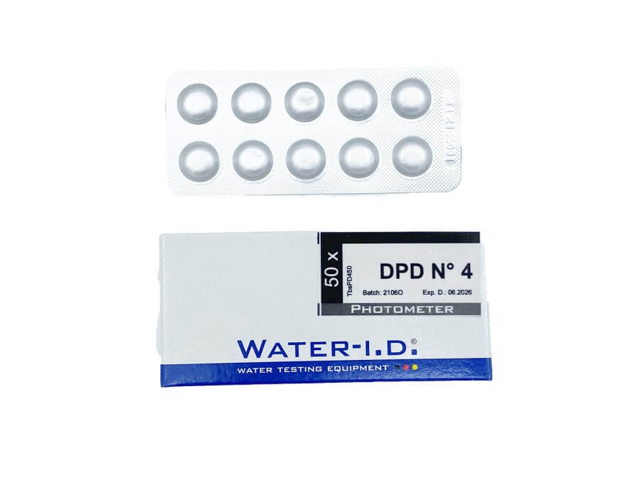 Ersatztabletten DPD-4 für Aktivsauerstoff