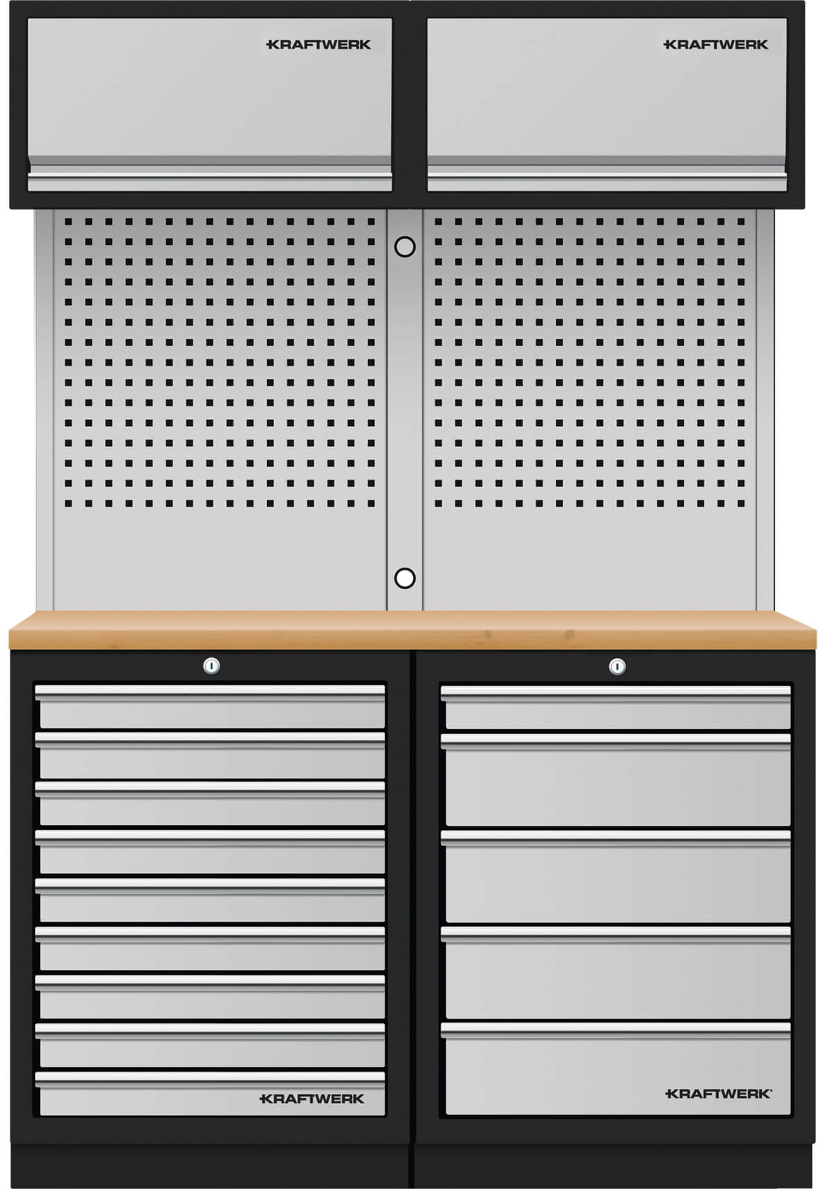 Mobilio 2er Kombi, 5 & 9 Schubladen