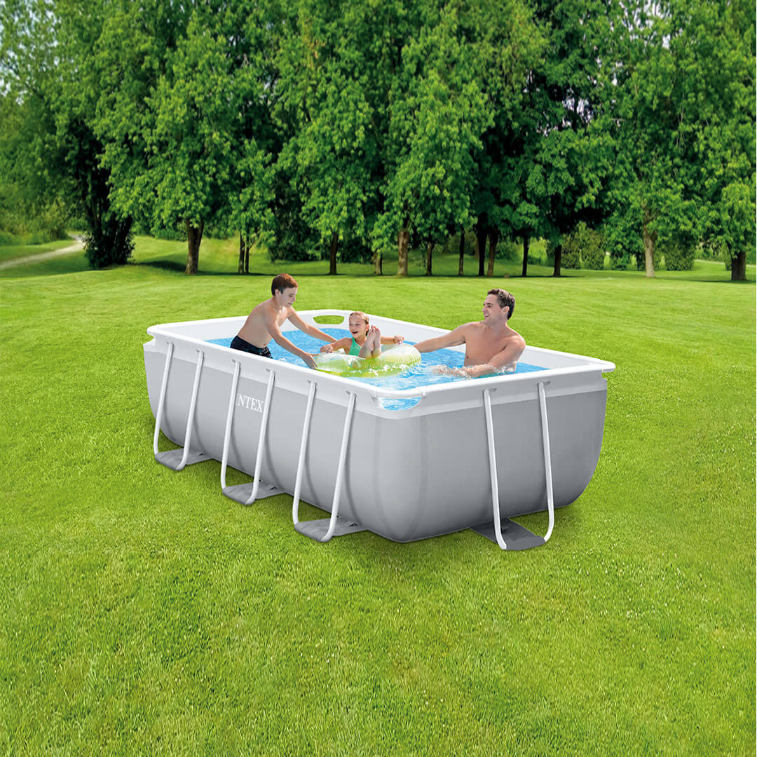 Prism Frame Rectangular Pool Set