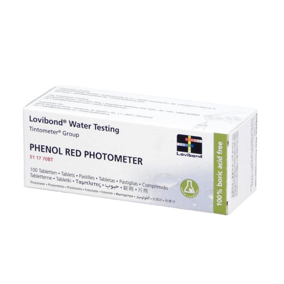 Reagenztabletten Phenol Red (pH)