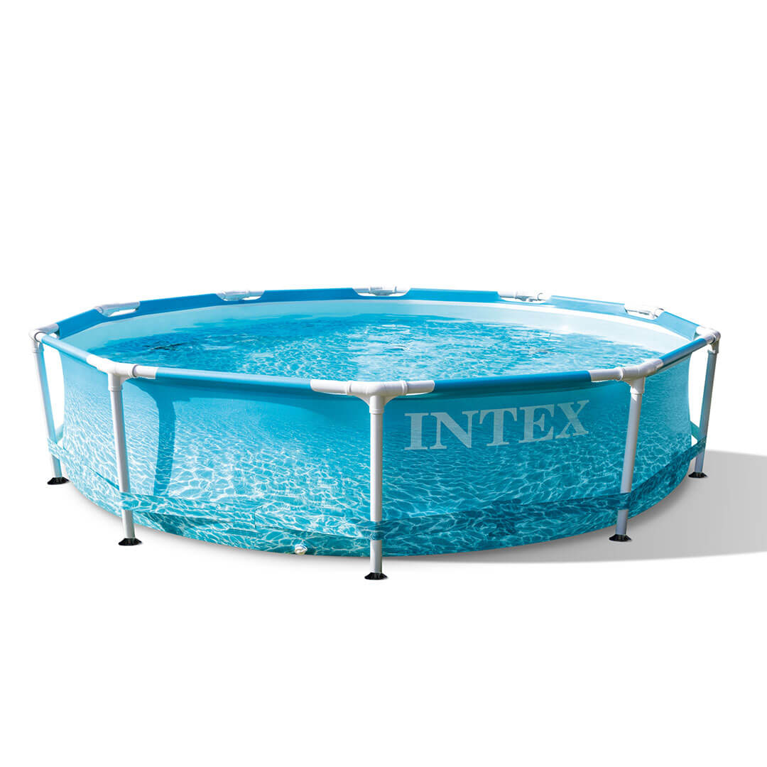 Beachside Metal Frame Pool Set