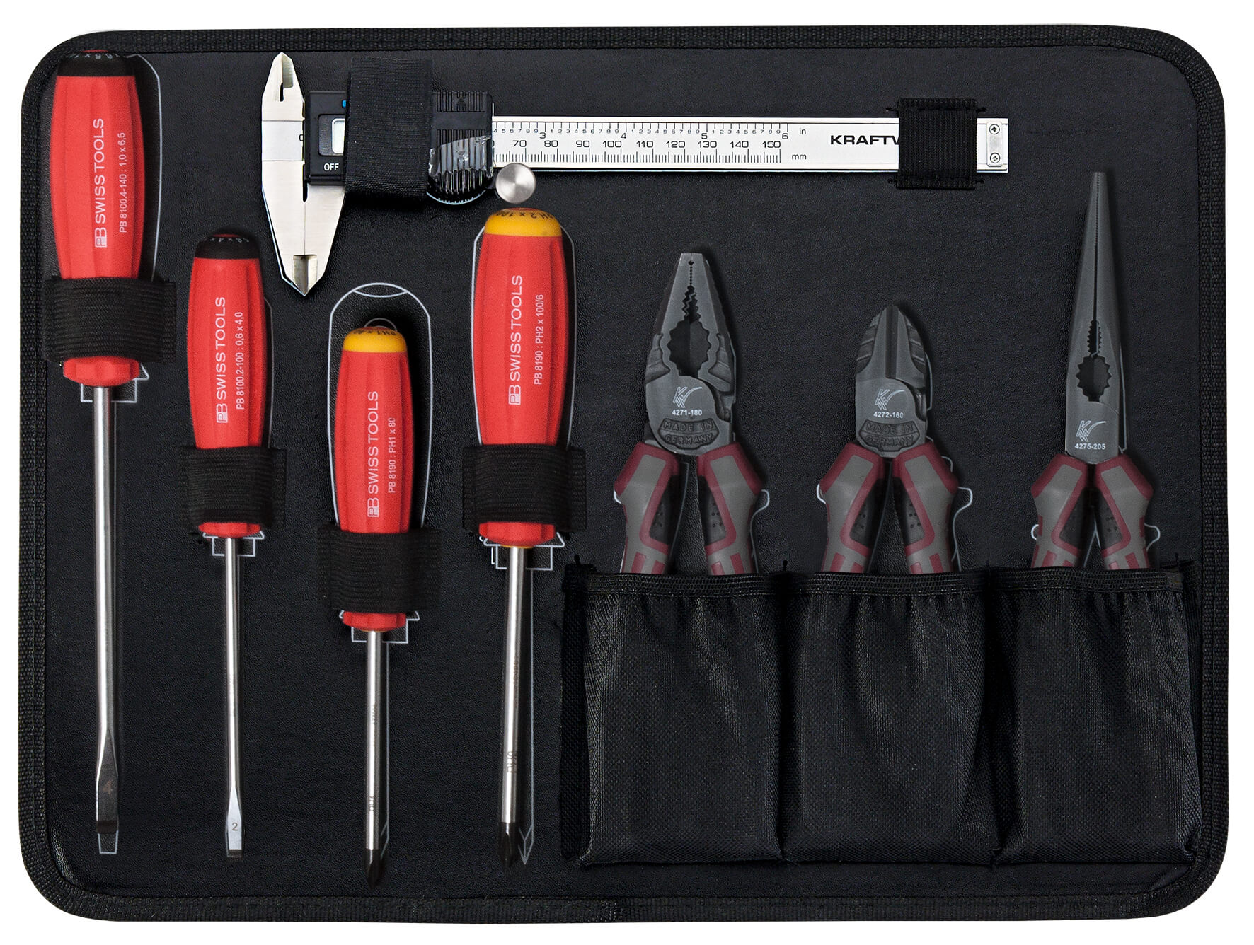 Werkzeugkoffer Pro-Line, PB/HT, 151-tlg.