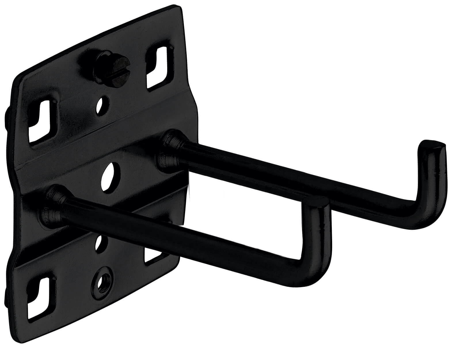 Werkzeughalter doppelt, senkrechtes Hakenende, 75 mm