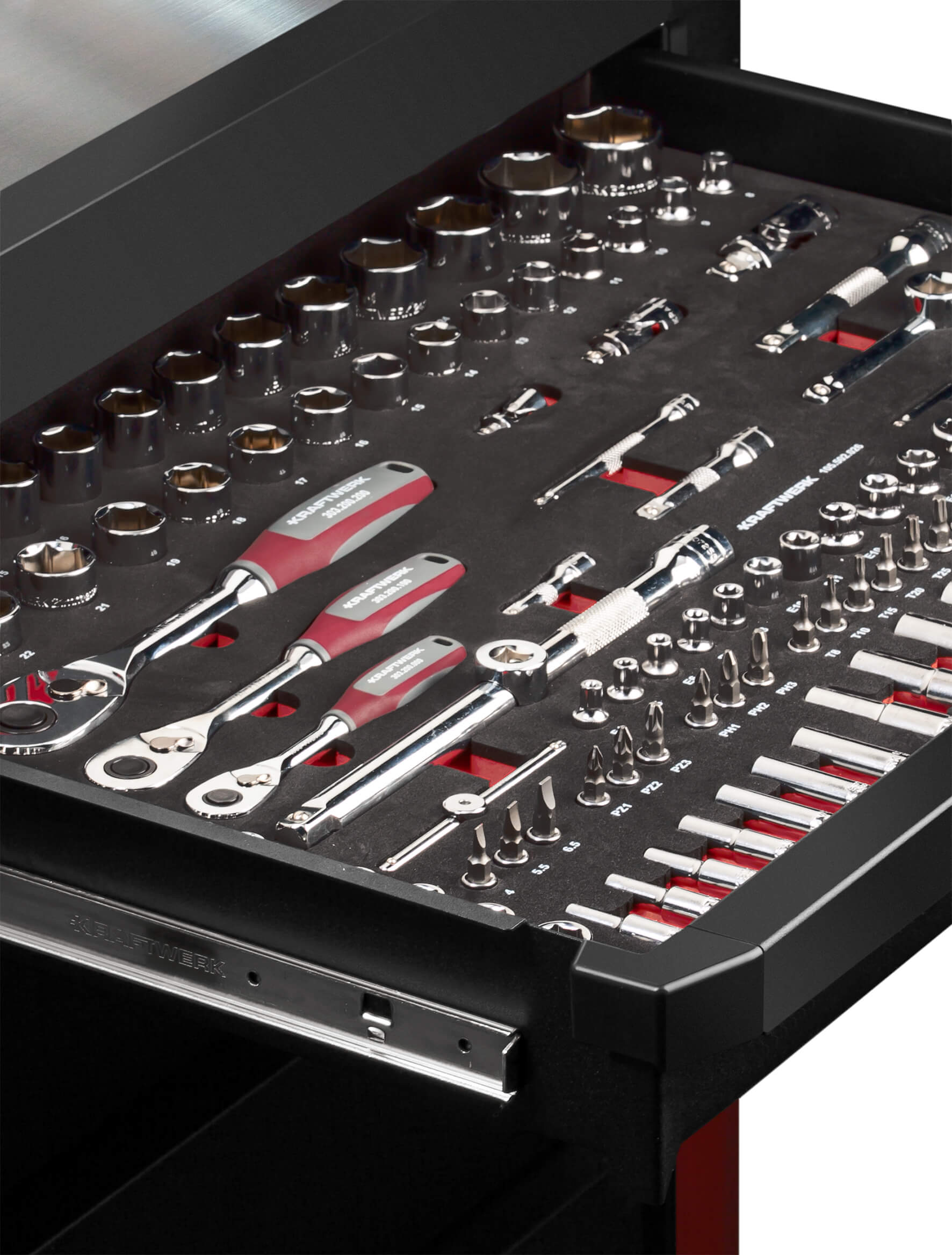 PRO LINE Werkstattwagen PT800 7 Schubladen