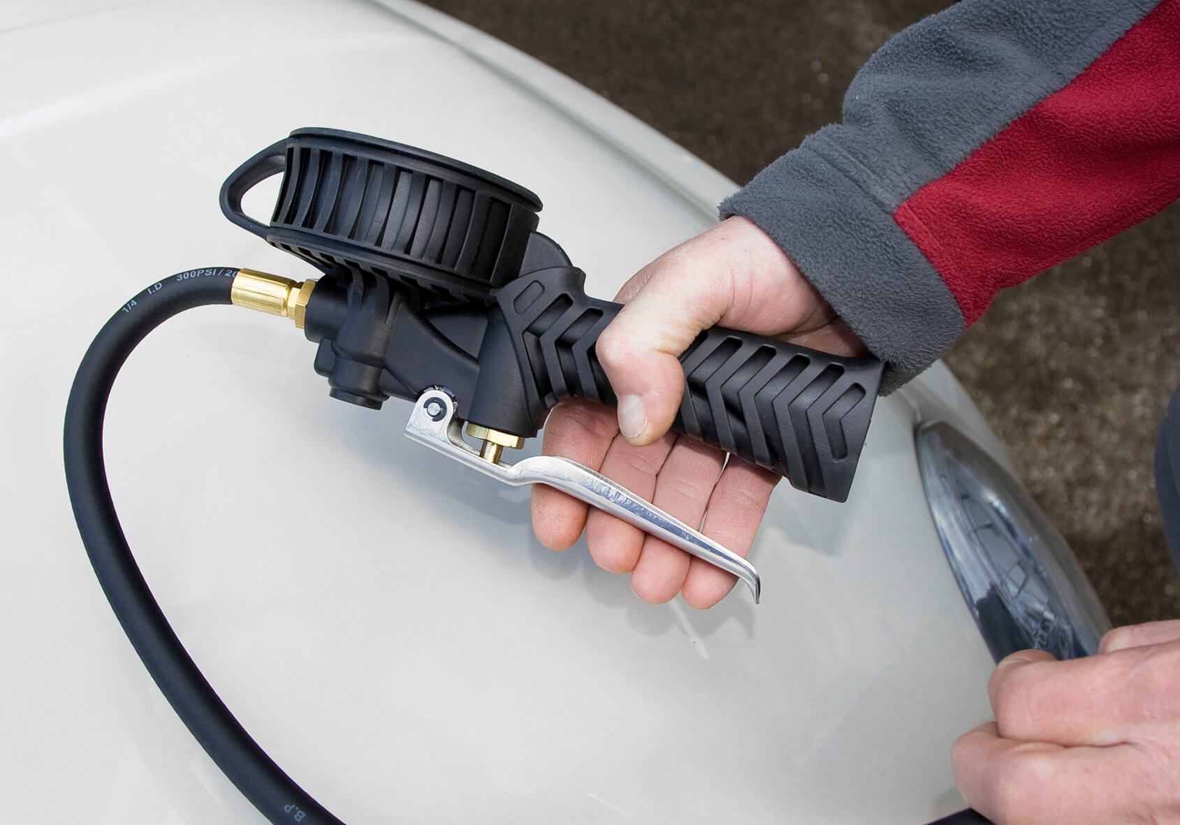 KW Reifenfüller mit Analog-Manometer