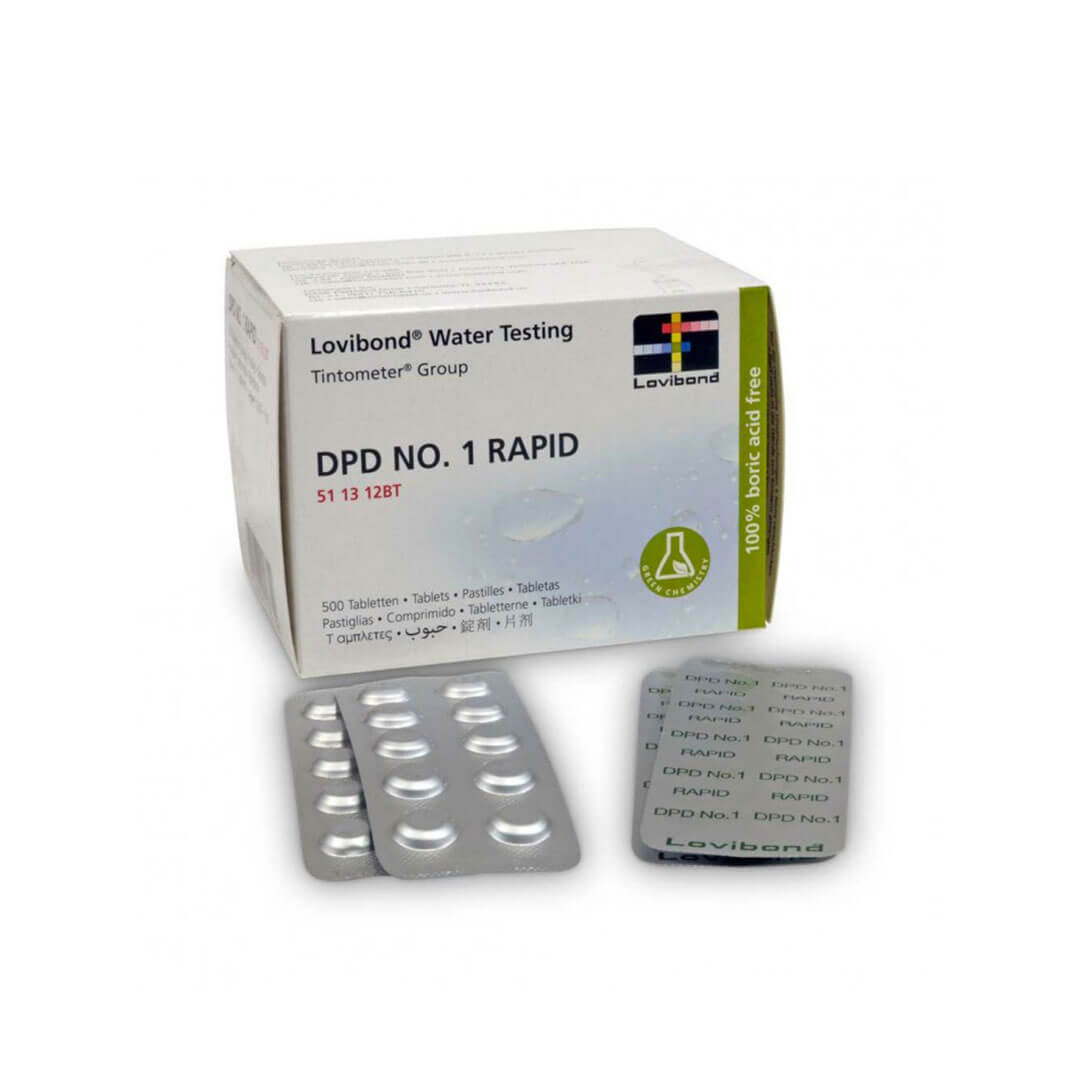 Reagenztabletten DPD-1 Rapid (Chlor) 500Stk.