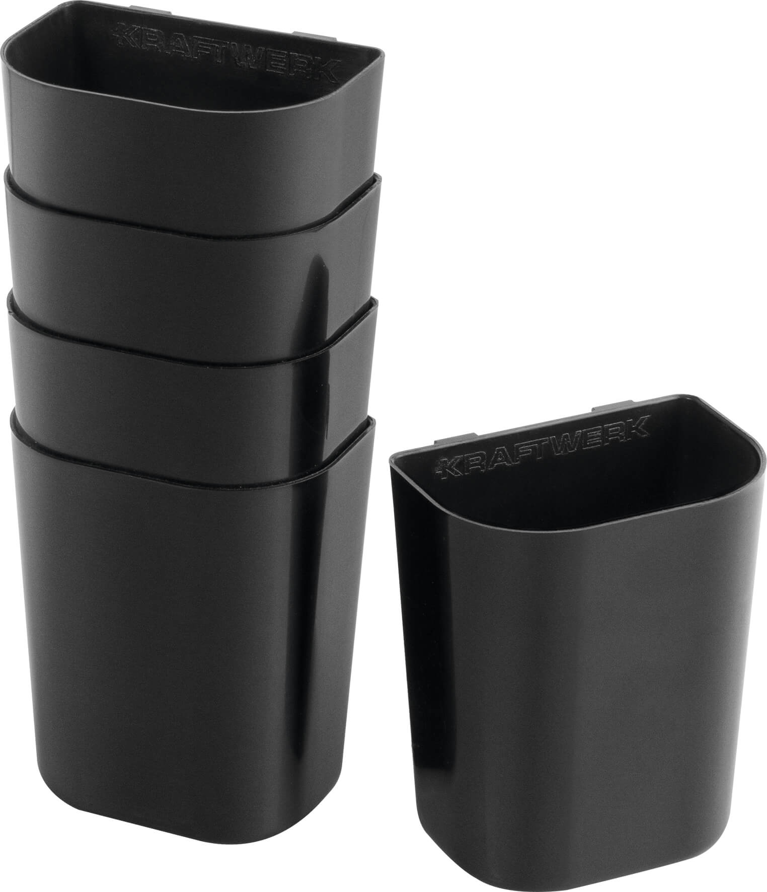 Universalbehälter für Lochwand, 90x75x50 mm, 5Stk.