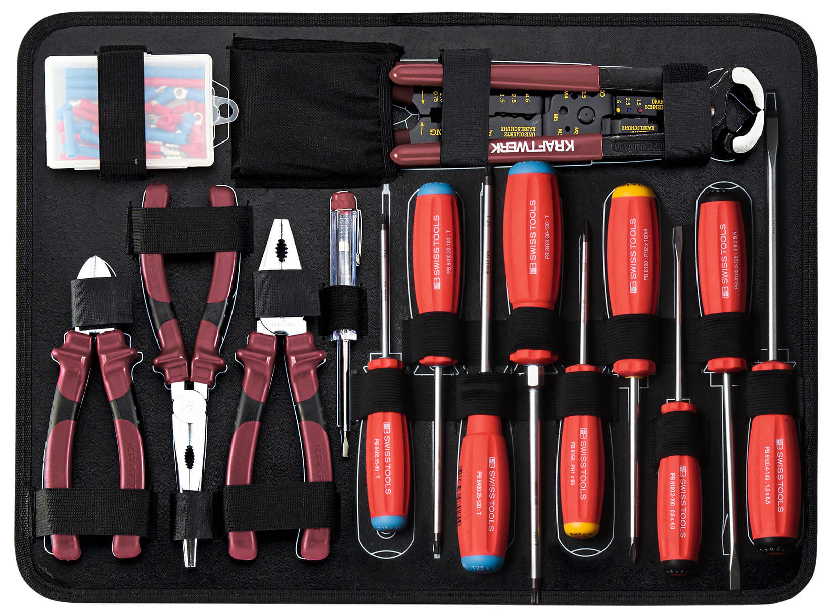 263-t. Profi-Alu-Werkzeugkoffer KW PB