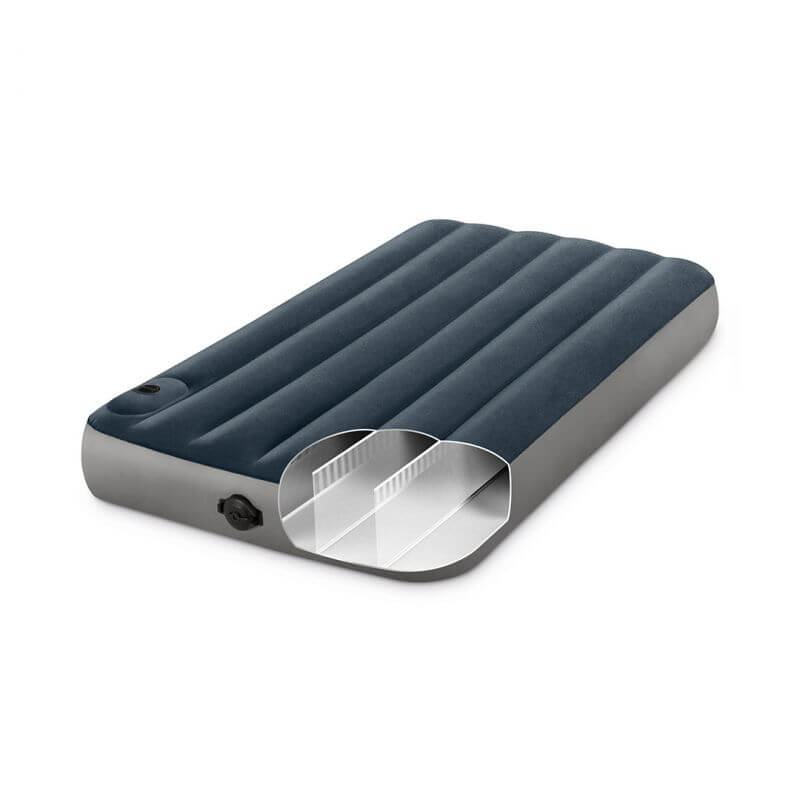 Luftbett Twin Dura-Beam Single-High mit Pumpe