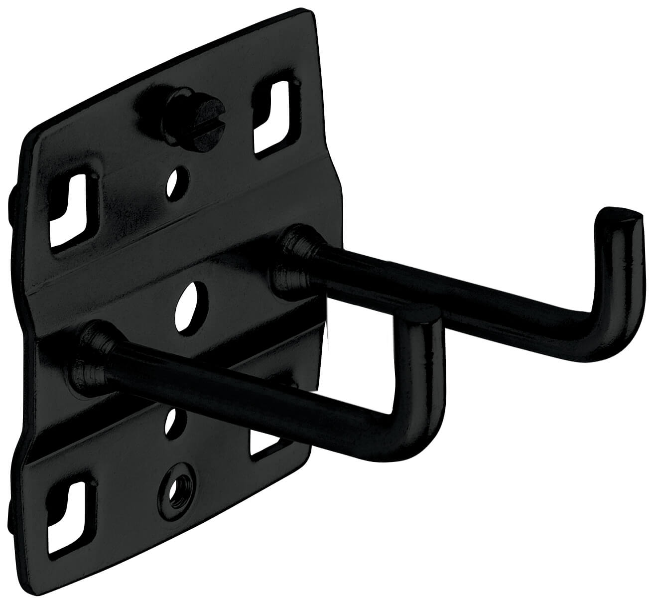 Werkzeughalter doppelt, senkrechtes Hakenende, 50 mm