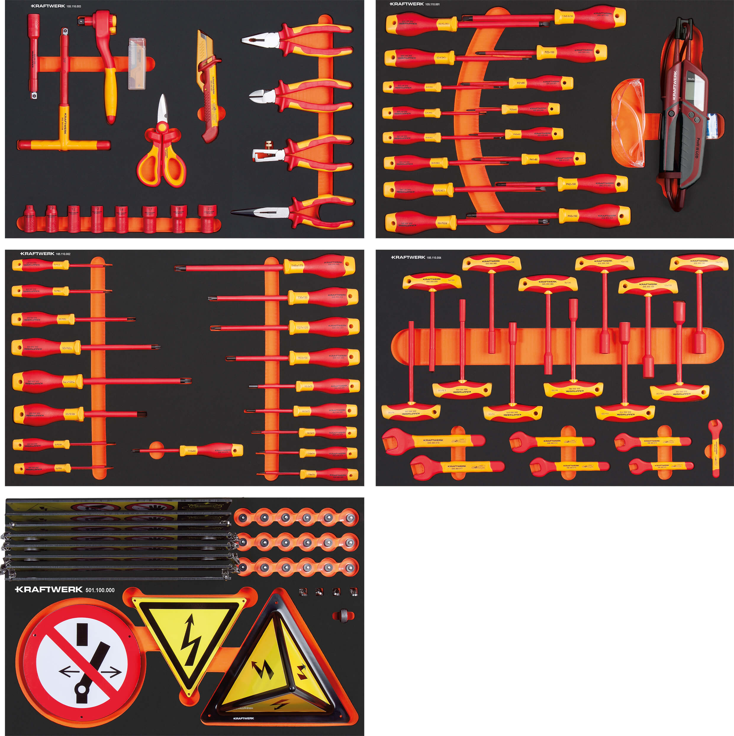 VDE Werkstattwagen BT700, 116-tlg.