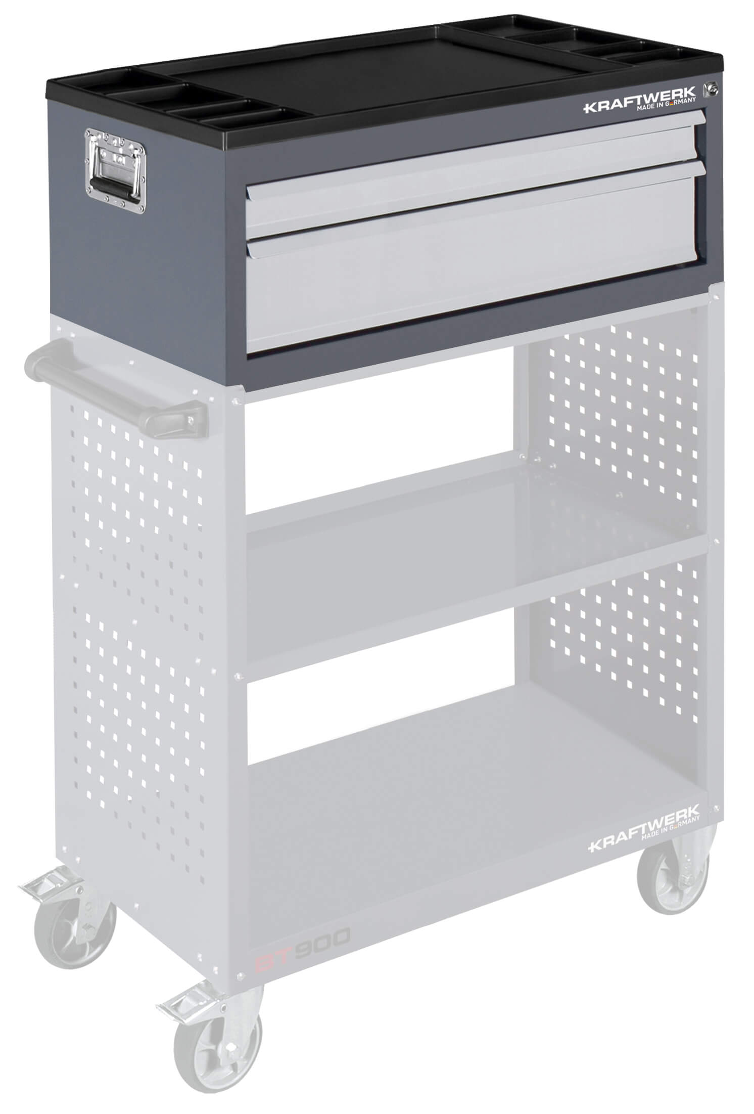 Werkzeugtruhe für BT900 40/80, 2 Schubladen, leer