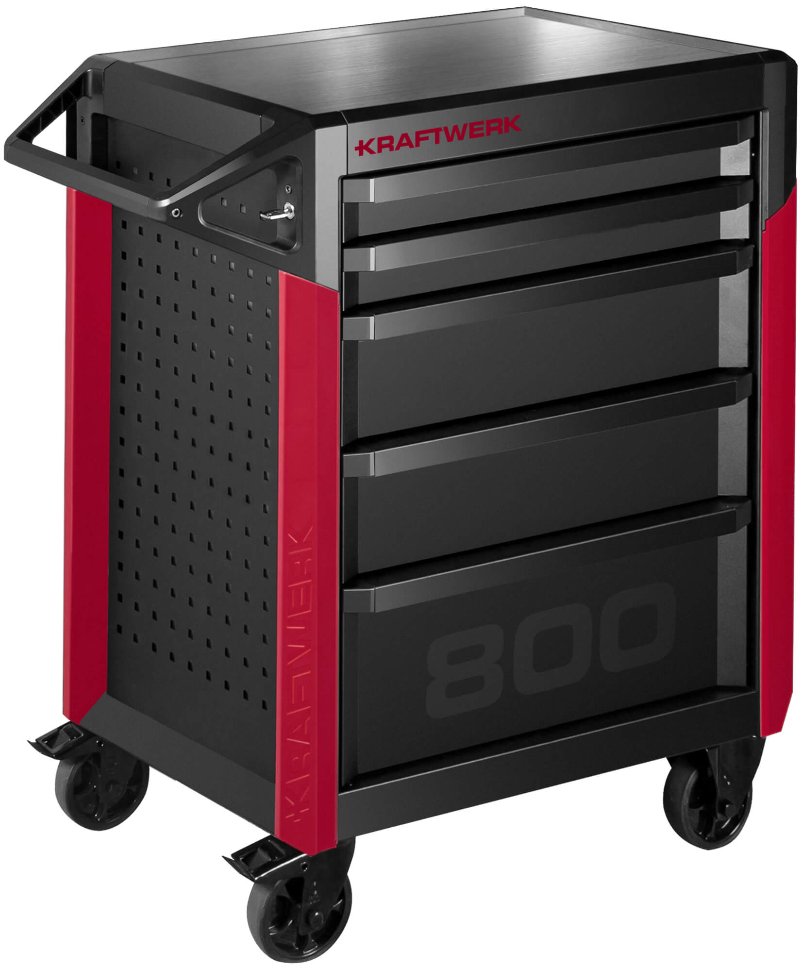 PRO LINE Werkstattwagen PT800 5 Schubladen