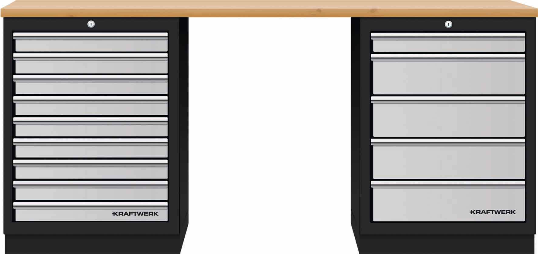 Mobilio 2er Kombi, Buche Multiplex