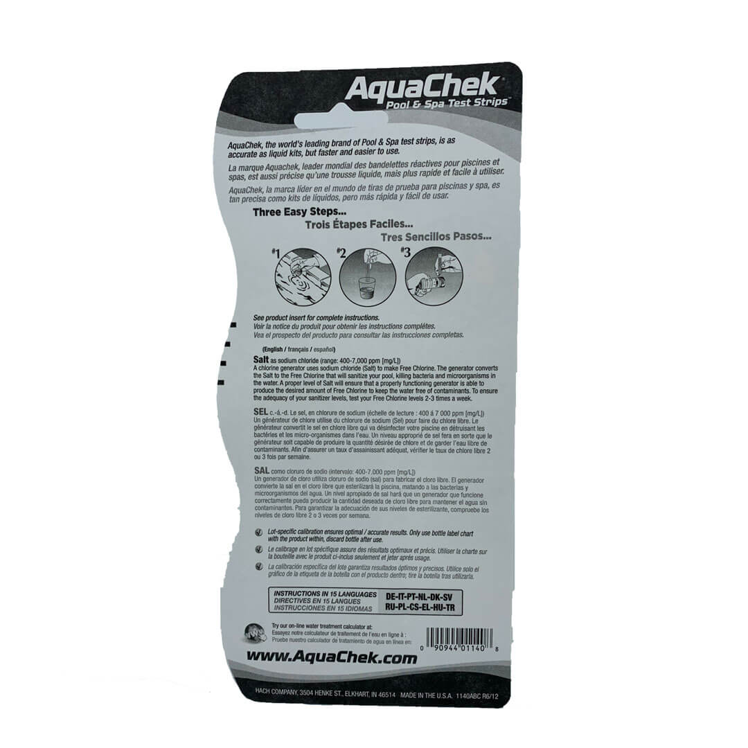 Salzgehalt Teststreifen für TruTest