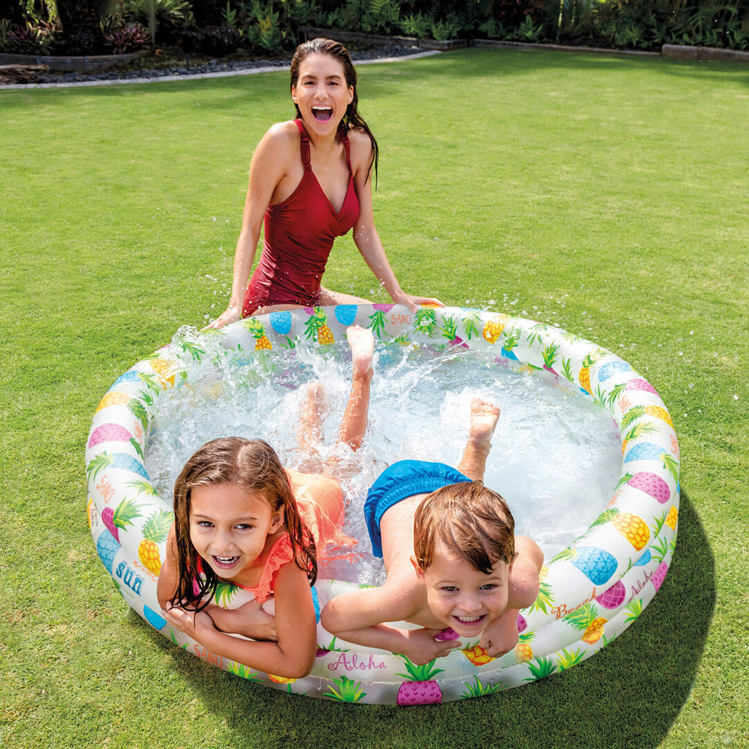 Planschbecken Fishbowl 3-Ring Pool | Ø 132cm