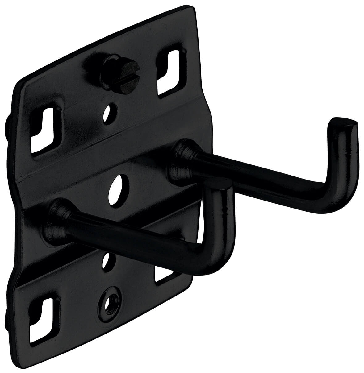 Werkzeughalter doppelt, senkrechtes Hakenende, 35 mm